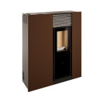 Salamandra a Pellets Génesis Aço Ventilada - Ferlux